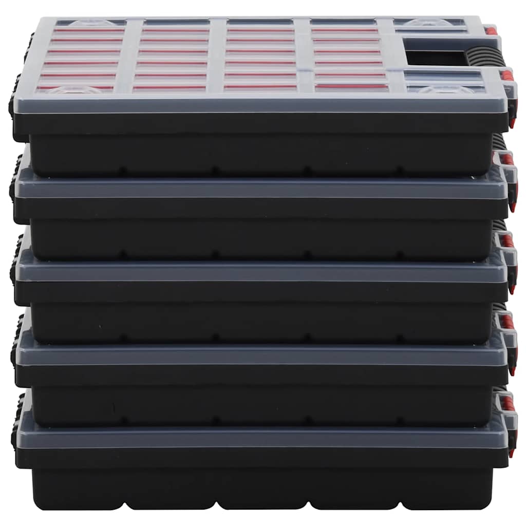 Scatole di Assortimento 5 pz 40x30x5 cm in Polipropilene 152095