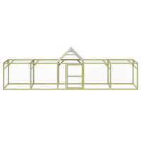 Pollaio 500x100x150 cm in Legno Massello di Pino Impregnato 3102983