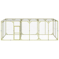 Pollaio 600x300x200 cm Legno Massello di Pino Impregnato 3102986