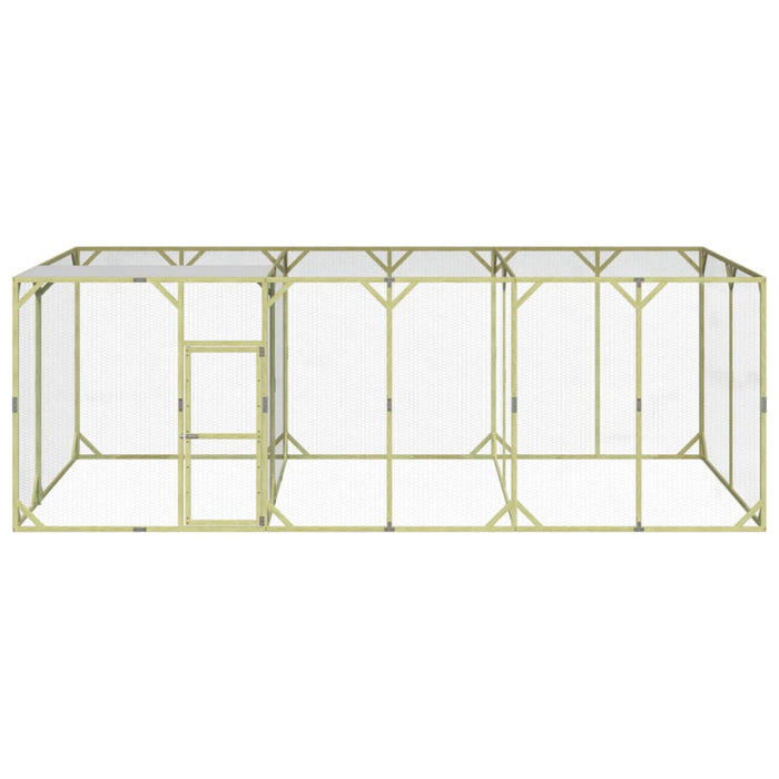 Pollaio 600x300x200 cm Legno Massello di Pino Impregnato 3102986