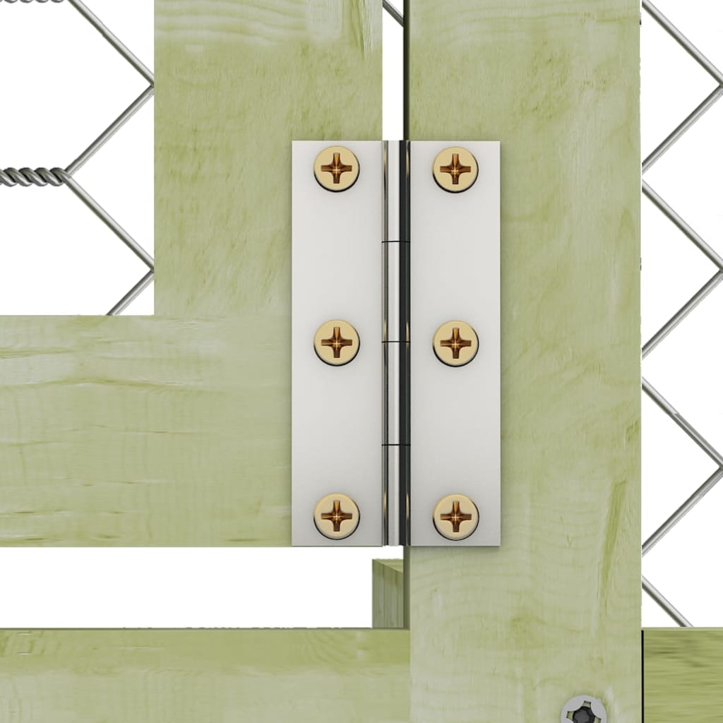 Pollaio 268x400x190 cm Legno Massello di Pino Impregnato cod mxl 51652