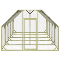 Pollaio 268x500x190 cm Legno Massello di Pino Impregnato 3102991