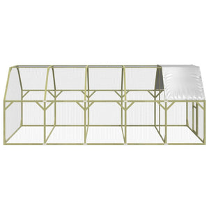 Pollaio 268x500x190 cm Legno Massello di Pino Impregnato 3102991