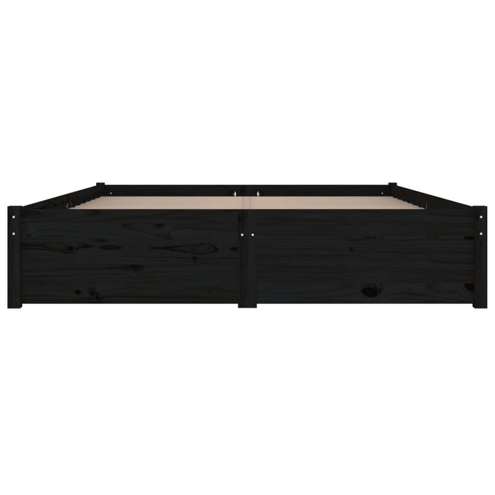 Giroletto con Cassetti Nero 140x190 cm cod mxl 57702