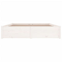 Giroletto con Cassetti-Struttura Letto con contenitore Bianco 150x200 cm King Size 564675