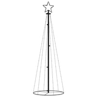 Albero di Natale a Cono Blu 108 LED 70x180 cm 343488