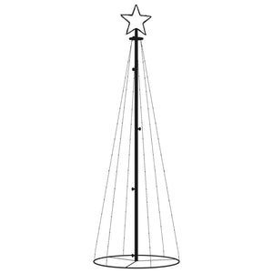 Albero di Natale a Cono Blu 108 LED 70x180 cm 343488