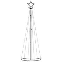Albero di Natale a Cono Colorato 108 LED 70x180 cm 343489