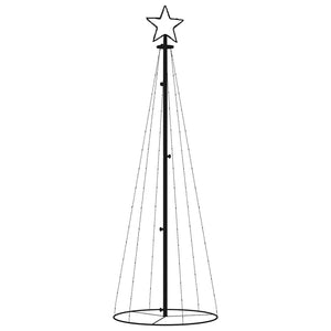 Albero di Natale a Cono Colorato 108 LED 70x180 cm 343489