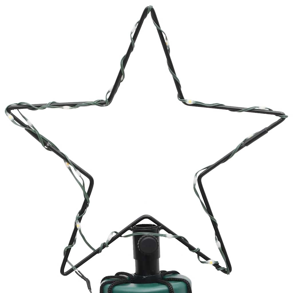 Albero di Natale a Cono Bianco Caldo 310 LED 100x300 cm 343490