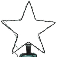 Albero di Natale a Cono Bianco Freddo 310 LED 100x300 cm cod mxl 22756