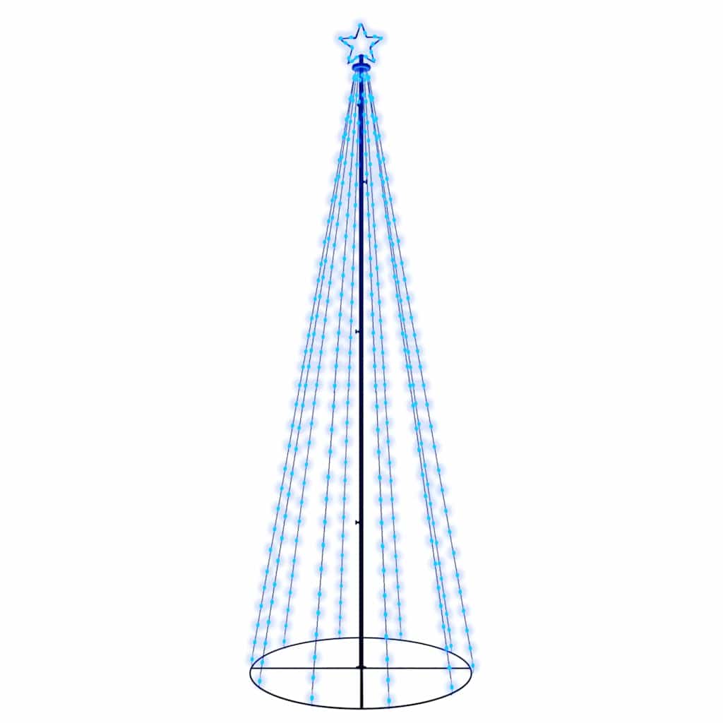 Albero di Natale a Cono Blu 310 LED 100x300 cm 343492