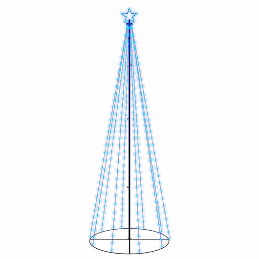 Albero di Natale a Cono Blu 310 LED 100x300 cm 343492