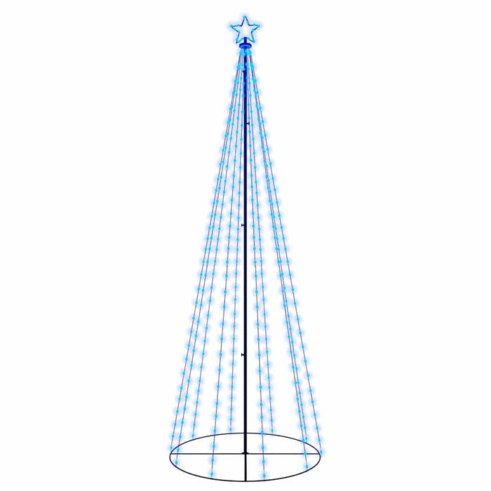 Albero di Natale a Cono Blu 310 LED 100x300 cm 343492