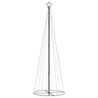 Albero di Natale a Cono Blu 310 LED 100x300 cm 343492