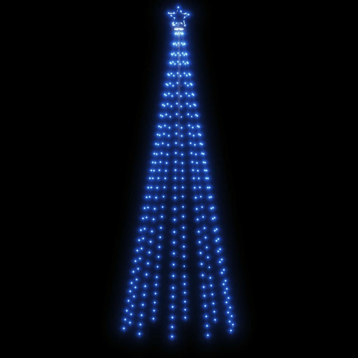 Albero di Natale a Cono Blu 310 LED 100x300 cm 343492