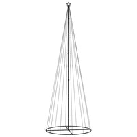 Albero di Natale a Cono Bianco Caldo 732 LED 160x500 cm 343494