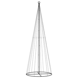 Albero di Natale a Cono Bianco Caldo 732 LED 160x500 cm 343494