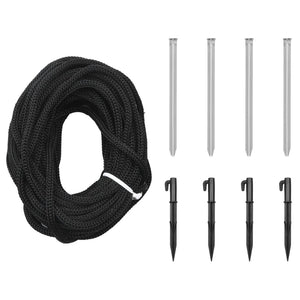 Albero di Natale a Cono Bianco Caldo 732 LED 160x500 cm 343494