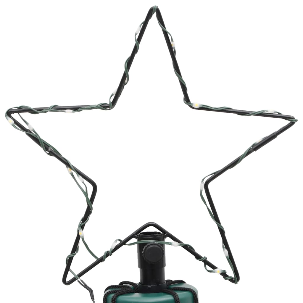 Albero di Natale a Cono Bianco Freddo 732 LED 160x500 cm cod 11697