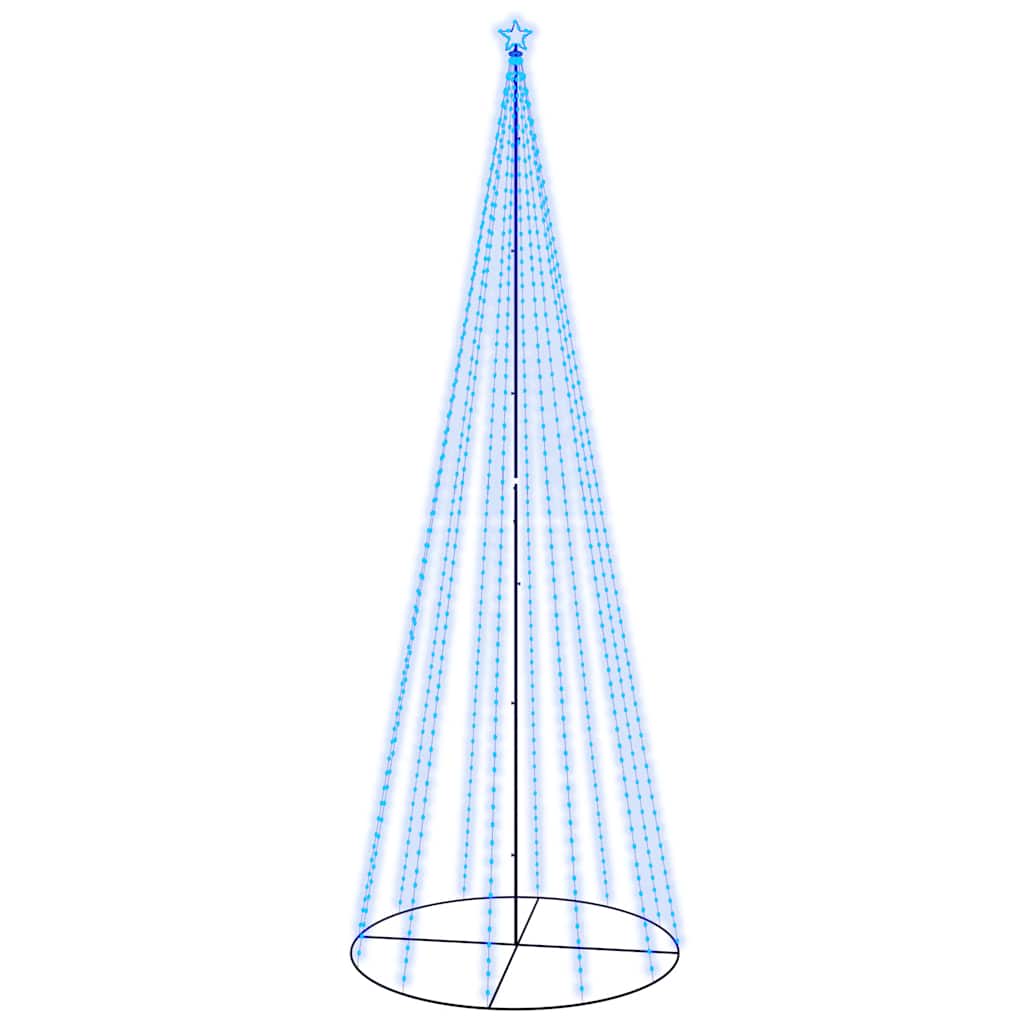 Albero di Natale a Cono Blu 732 LED 160x500 cm 343496