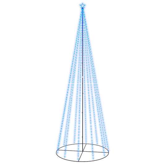 Albero di Natale a Cono Blu 732 LED 160x500 cm 343496