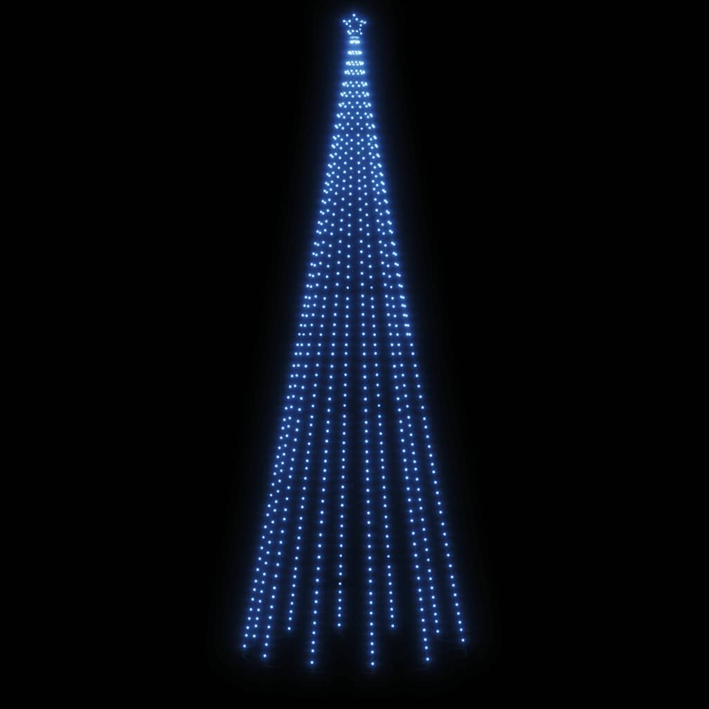 Albero di Natale a Cono Blu 732 LED 160x500 cm 343496