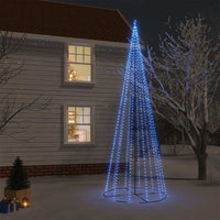 Albero di Natale a Cono Blu 732 LED 160x500 cm 343496
