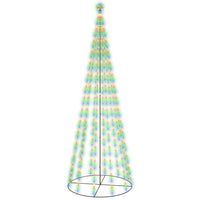 Albero di Natale a Cono Colorato 732 LED 160x500 cm 343497