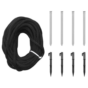 Albero di Natale a Cono Colorato 732 LED 160x500 cm 343497