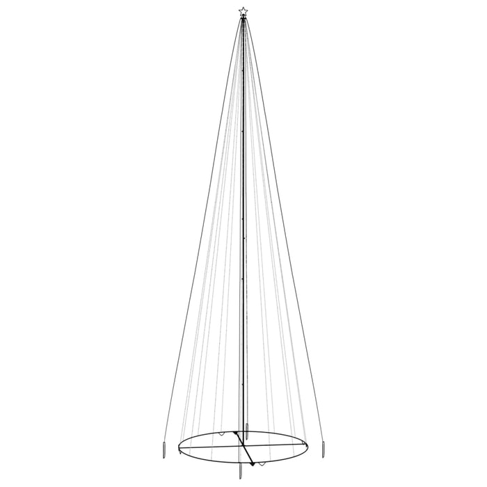 Albero di Natale a Cono Blu 1134 LED 230x800 cm 343500