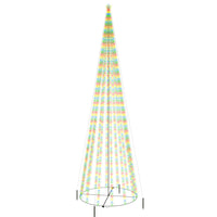 Albero di Natale a Cono Colorato 1134 LED 230x800 cm 343501