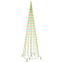 Albero di Natale a Cono Colorato 1134 LED 230x800 cm 343501