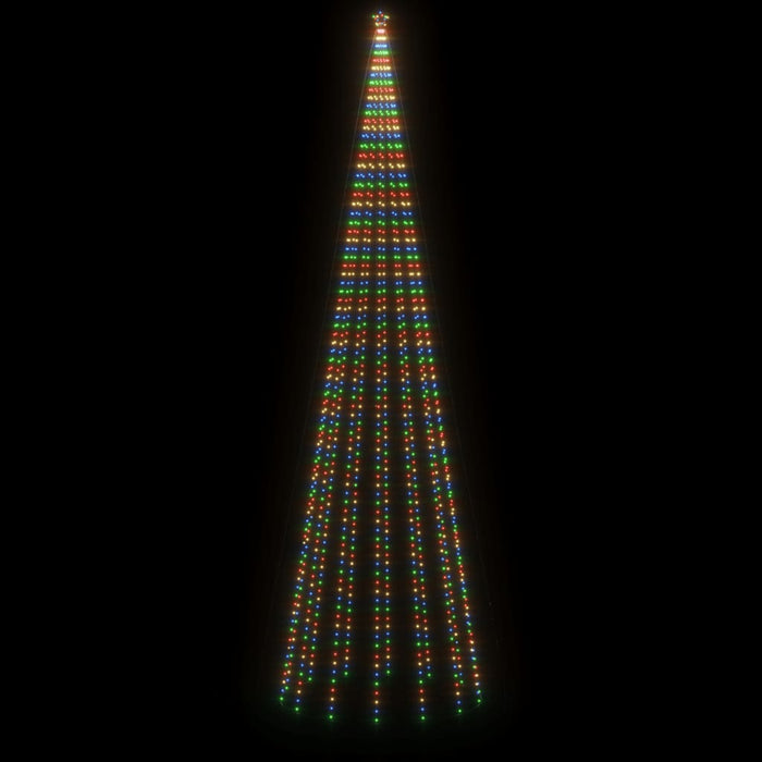 Albero di Natale a Cono Colorato 1134 LED 230x800 cm 343501