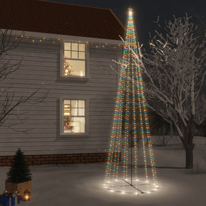 Albero di Natale a Cono Colorato 1134 LED 230x800 cm 343501