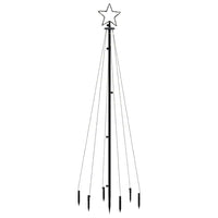 Albero di Natale con Puntale Colorato 108 LED 180 cm cod mxl 19305