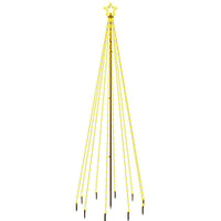 Albero di Natale con Puntale Bianco Caldo 310 LED 300 cm 343554