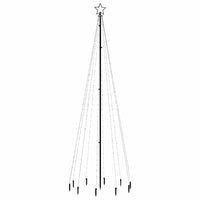 Albero di Natale con Puntale Colorato 310 LED 300 cm 343556