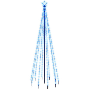 Albero di Natale con Puntale Blu 310 LED 300 cm 343557