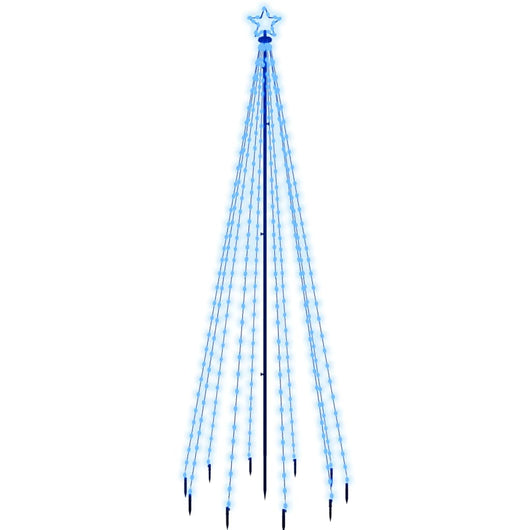 Albero di Natale con Puntale Blu 310 LED 300 cm 343557