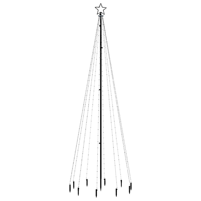 Albero di Natale con Puntale Blu 310 LED 300 cm 343557