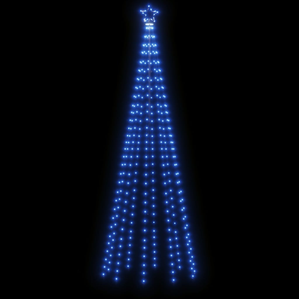 Albero di Natale con Puntale Blu 310 LED 300 cm 343557