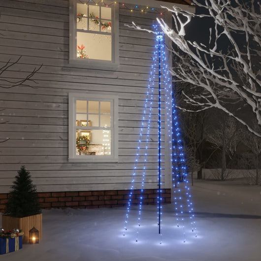 Albero di Natale con Puntale Blu 310 LED 300 cm 343557