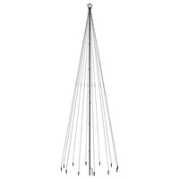 Albero di Natale con Puntale Blu 732 LED 500 cm 343561