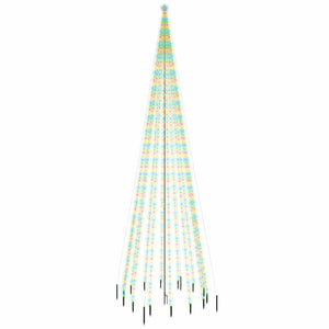 Albero di Natale con Puntale Colorato 1134 LED 800 cm 343564