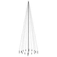 Albero di Natale con Puntale Colorato 1134 LED 800 cm 343564