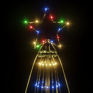 Albero di Natale con Puntale Colorato 1134 LED 800 cm 343564