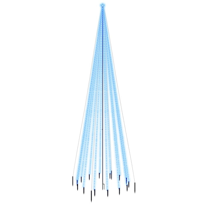 Albero di Natale con Puntale Blu 1134 LED 800 cm 343565