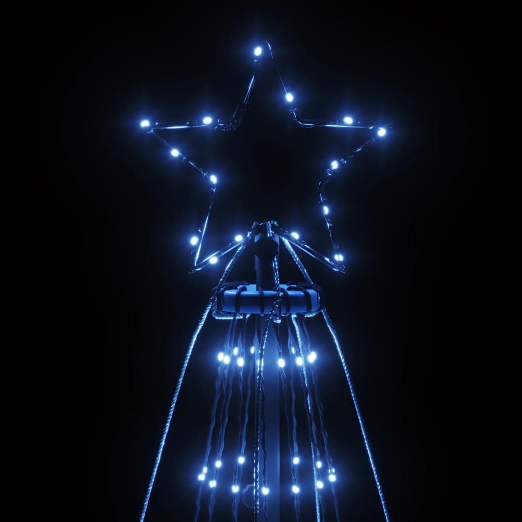 Albero di Natale con Puntale Blu 1134 LED 800 cm 343565
