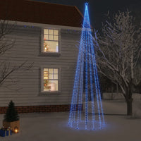 Albero di Natale con Puntale Blu 1134 LED 800 cm 343565